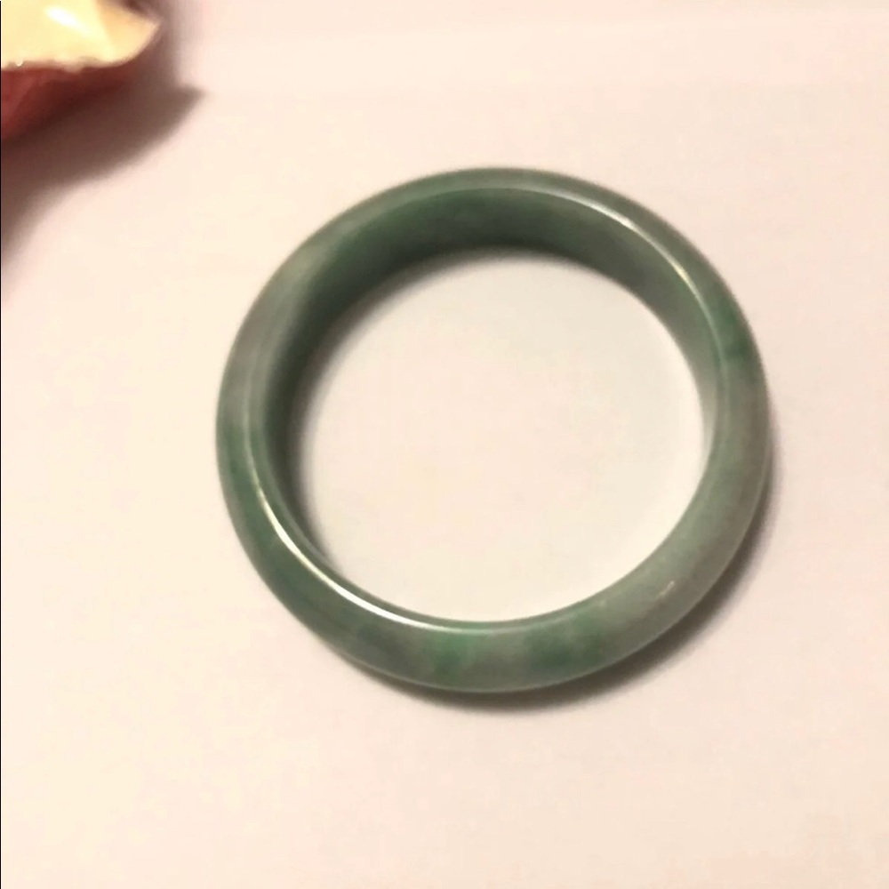 Genuine Jade Bangle - Picture 2 of 12
